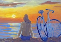 Biked to the Beach